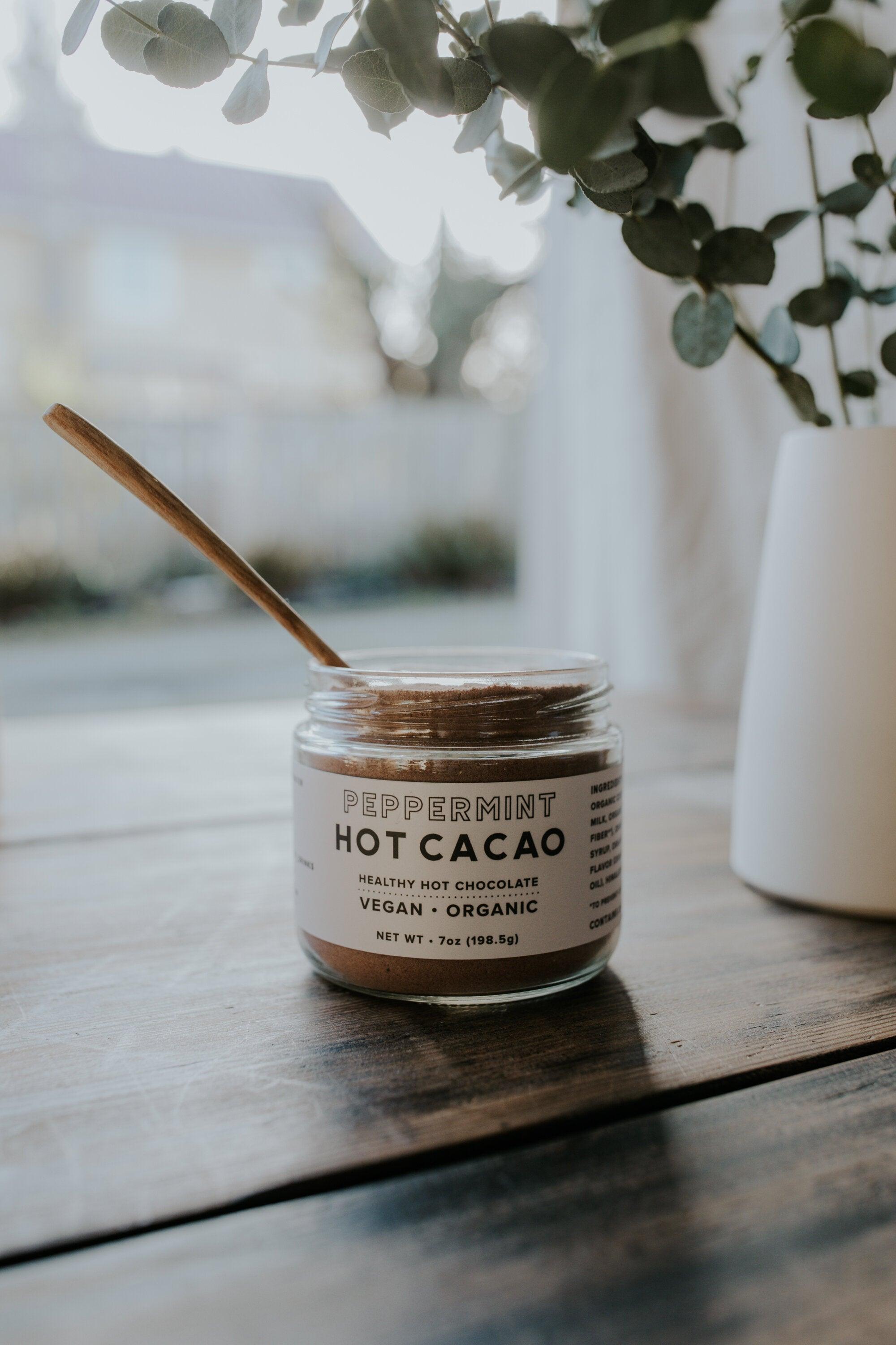 Peppermint Hot Cacao 8oz Jar